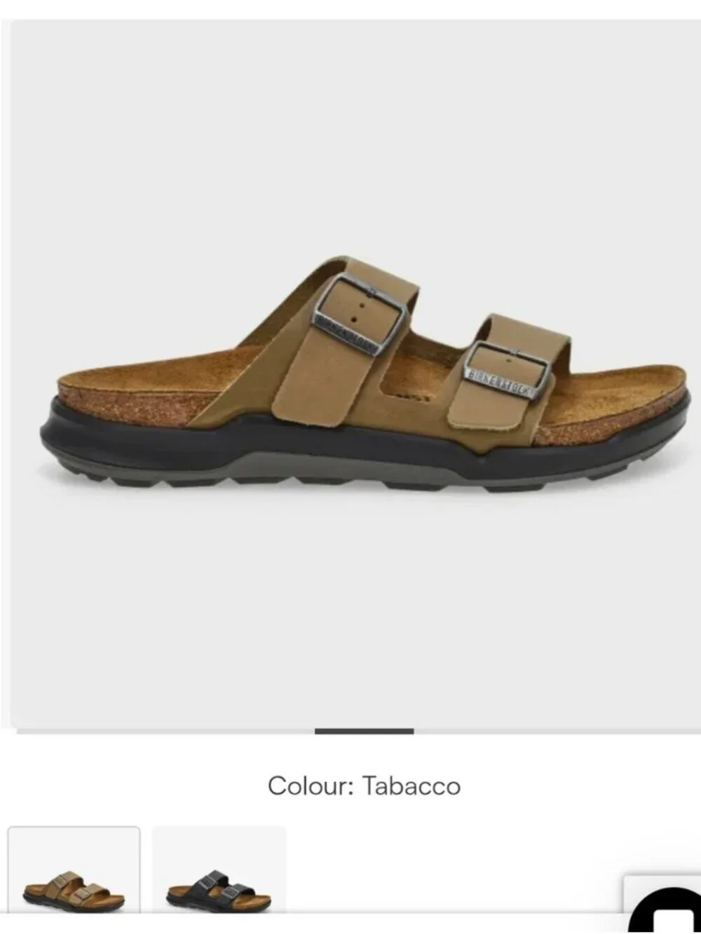 Birkenstock Arizona Crosstown Oiled Leather Sandals Sz 40 Rugged Sole L9 M7 New